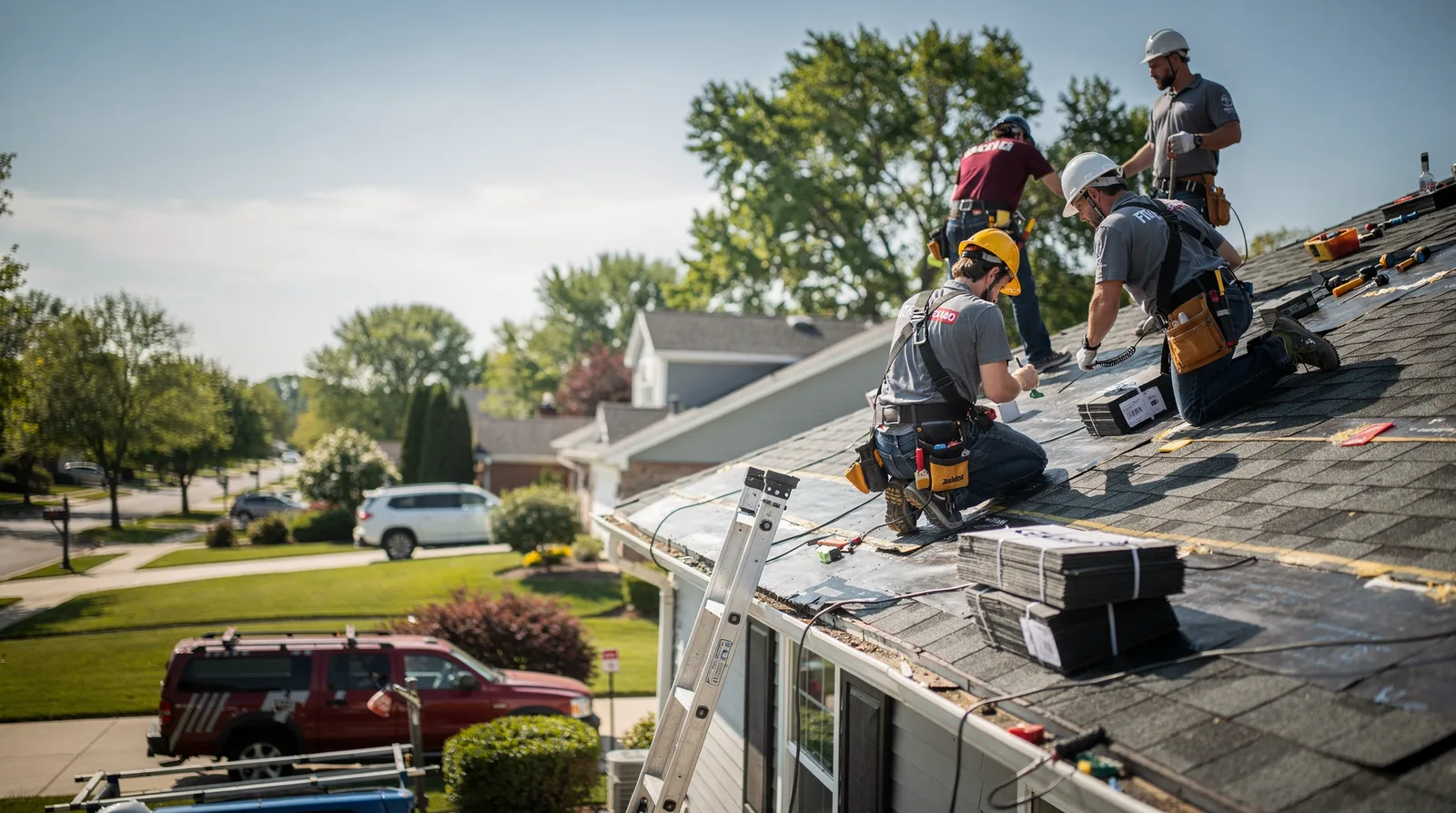 Roof Repair in Thomaston, ME around you